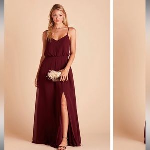 Birdy Grey Gwennie Dress Chiffon Cabernet